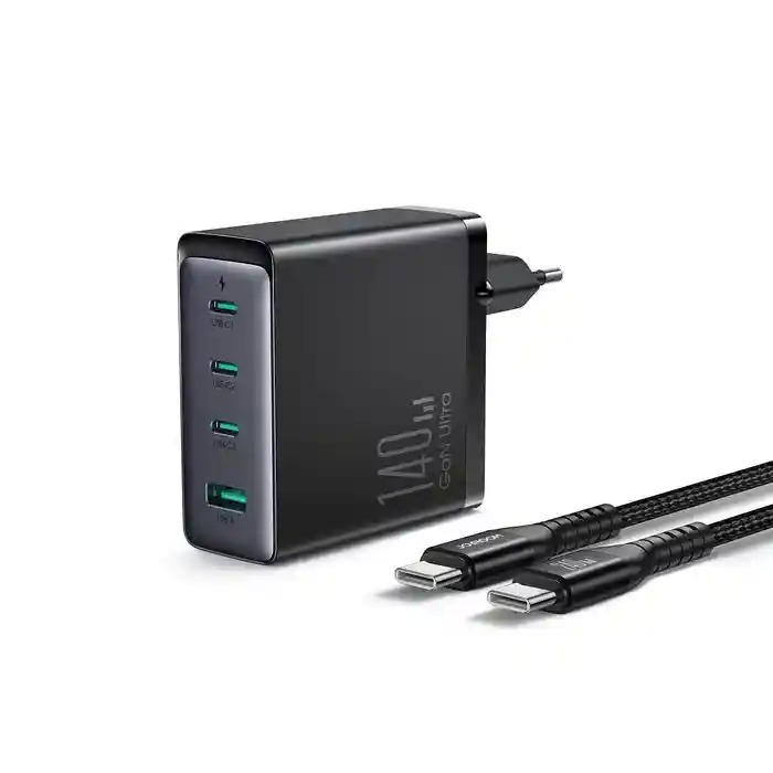 JOYROOM GaN Ultra JR-TCG05 140W 3C1A Fast Charger With C To C Cable